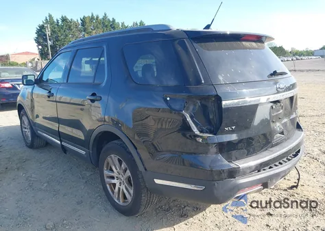 2018 Ford Explorer Xlt from USA, damaged, VIN 1FM5K8D81JGA78595
